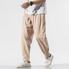 Load image into Gallery viewer, Solid kanji harem pants