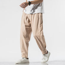 Load image into Gallery viewer, Solid kanji harem pants