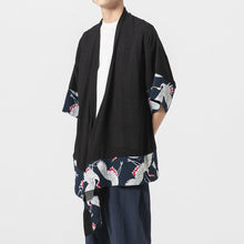 Load image into Gallery viewer, Flying crane long kimono