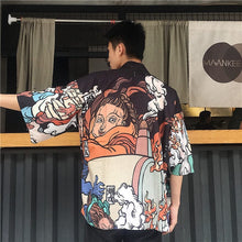 Load image into Gallery viewer, Tattoo style Japanese kimono