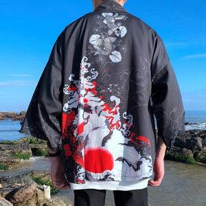 Tattoo style Japanese kimono