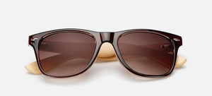 Stylish bamboo wooden sunglasses unisex