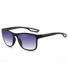 Load image into Gallery viewer, Men&#39;s casual sunglasses with red accent