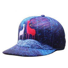 Load image into Gallery viewer, Deer in the night baseball cap