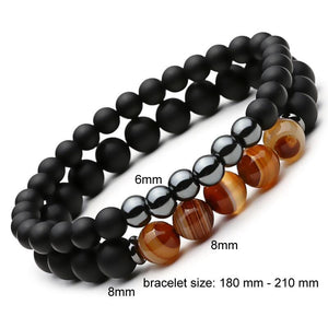 Mantra bead bracelet