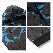 Load image into Gallery viewer, Lava design windbreaker jacket