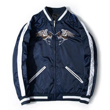 Load image into Gallery viewer, Japan crane embroidery sukajan jacket