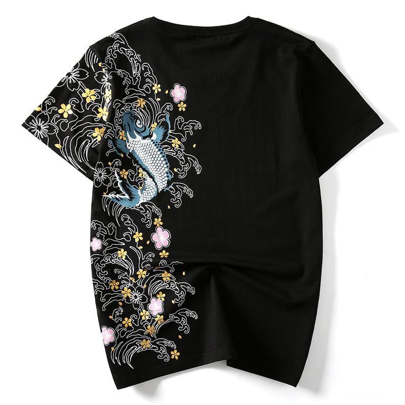 Sakura carp T-shirt