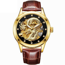 Load image into Gallery viewer, Golden dragon automatic watch