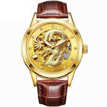 Load image into Gallery viewer, Golden dragon automatic watch