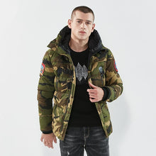 Load image into Gallery viewer, Thermal camo parkas jacket
