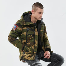 Load image into Gallery viewer, Thermal camo parkas jacket