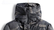 Load image into Gallery viewer, Thermal camo parkas jacket