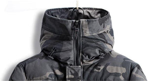 Thermal camo parkas jacket