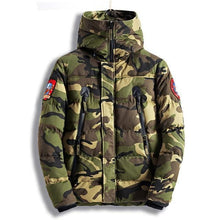 Load image into Gallery viewer, Thermal camo parkas jacket