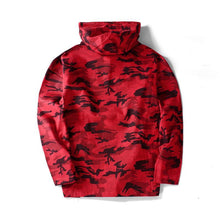 Load image into Gallery viewer, Camo pull over hooded jacket