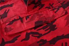 Load image into Gallery viewer, Camo pull over hooded jacket
