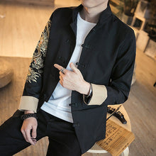 Load image into Gallery viewer, Tang Dynasty dragon sleeve jacket