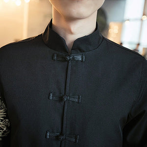 Tang Dynasty dragon sleeve jacket