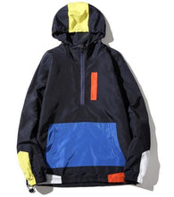 Load image into Gallery viewer, Urban patched style hooded jacket