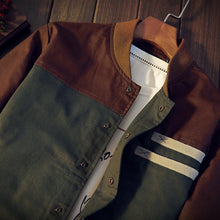 Load image into Gallery viewer, Casual baseball style jacket