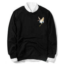 Load image into Gallery viewer, Embroidery flying crane sweatshirt