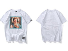 Load image into Gallery viewer, Painted Mary altered T-shirt