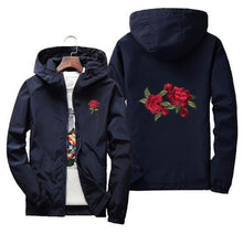 Load image into Gallery viewer, Rose design windbreaker jacket ver.3