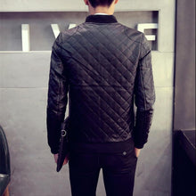 Load image into Gallery viewer, PU leather designer jacket