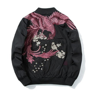 Mystical bird V2 bomber jacket