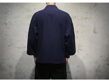 Load image into Gallery viewer, Solid Japanese kimono style shirt