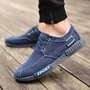 Classic denim top sneakers