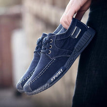 Load image into Gallery viewer, Classic denim top sneakers