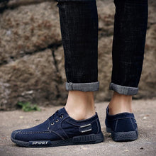 Load image into Gallery viewer, Classic denim top sneakers