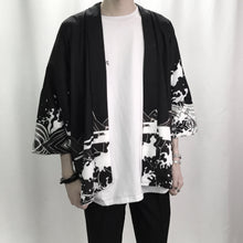 Load image into Gallery viewer, Japanese kimono dragon wave T-shirt