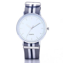 Load image into Gallery viewer, Classic nylon strap analog watch