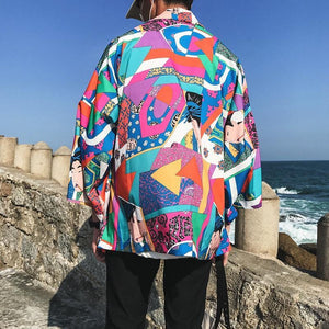Japanese ukiyo kimono T-shirt