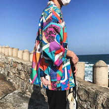 Load image into Gallery viewer, Japanese ukiyo kimono T-shirt
