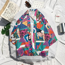 Load image into Gallery viewer, Japanese ukiyo kimono T-shirt