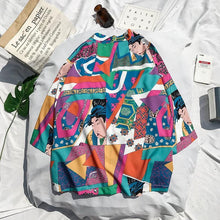 Load image into Gallery viewer, Japanese ukiyo kimono T-shirt