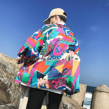 Load image into Gallery viewer, Japanese ukiyo kimono T-shirt