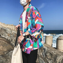 Load image into Gallery viewer, Japanese ukiyo kimono T-shirt