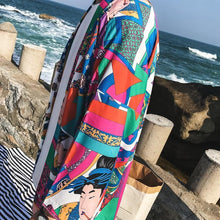 Load image into Gallery viewer, Japanese ukiyo kimono T-shirt