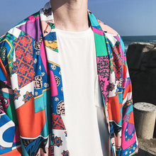 Load image into Gallery viewer, Japanese ukiyo kimono T-shirt