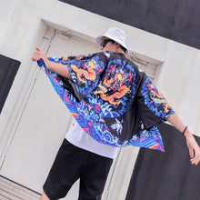 Load image into Gallery viewer, Okinawan dragon kimono T-shirt