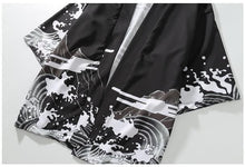 Load image into Gallery viewer, Japanese kimono dragon wave T-shirt