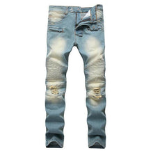 Load image into Gallery viewer, Vintage bleached skinny jeans