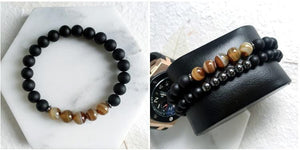 Mantra bead bracelet