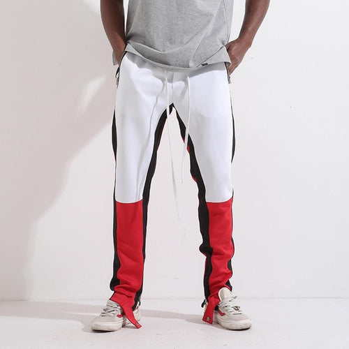 Multi-color athletic sweat pants