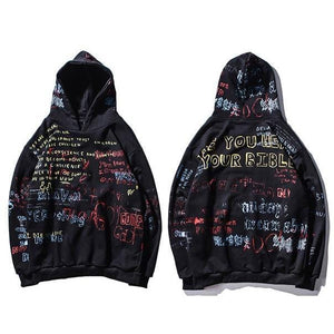 Shibuya graffiti hoodie
